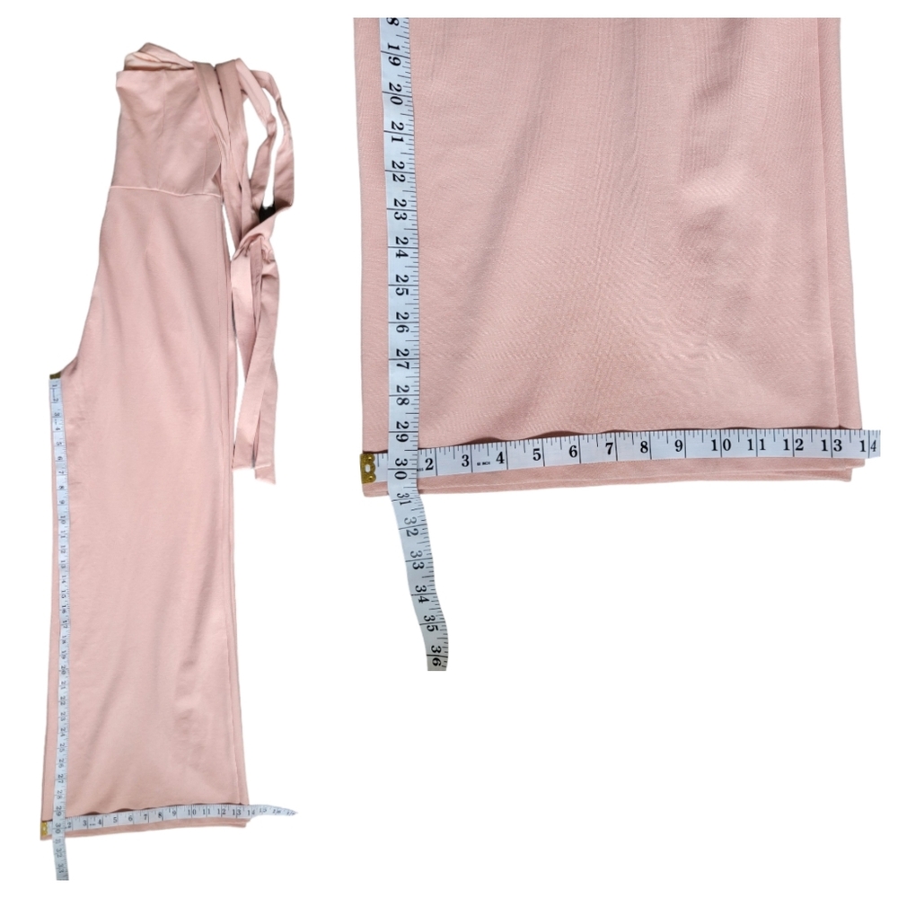 Guaraxez Exitosa Rose Jumpsuit Wide Leg Embroidered Romper Pink Boho Wom… - Picture 14 of 17